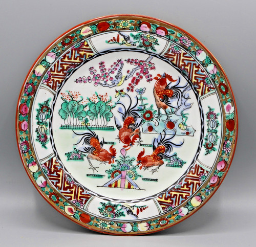 Ancienne assiette porcelaine - ancienne,