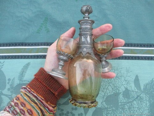 Ensemble carafe 2 verres - ensemble, :