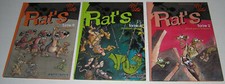 RAT’S - T. 2 DE 2003 - T. 4 DE 2000 - T. 6 DE 2002 - PTILUC