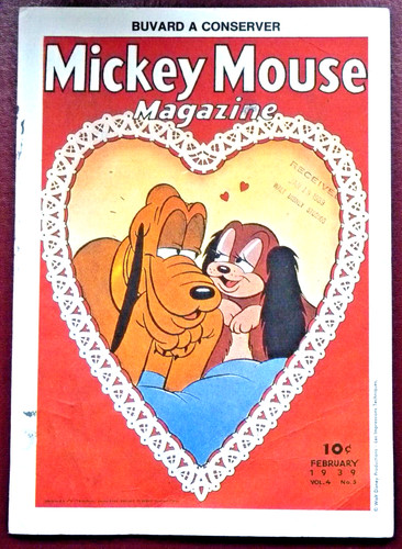 Buvard mickey mouse - -,