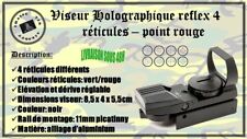 Viseur noir holographique