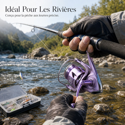 Moulinet pêche spinning - de,