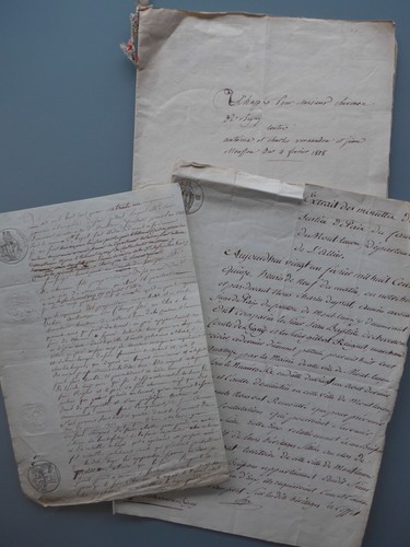 1815 documents anciens - 1815,,