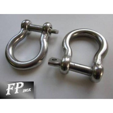 Manille lyre 5mm libre lot - lot, 2