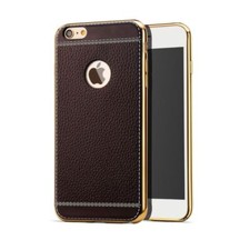 Coque De Protection Ultra Slim Pour Apple IPhone X / 10 En Chromé Couleur Café