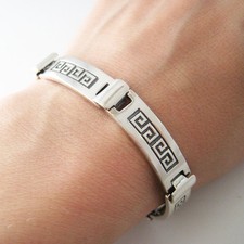 Bracelet gourmette motif