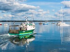 Le chalutier: KAB DAVID V - 40 X 30 - NEUF -