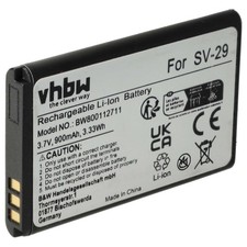 Batterie comme Swissvoice C0487 20405928 SV20405855 SV-29 043048 900mAh 3,7V