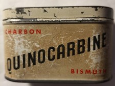 Ancienne Boîte "Quinocarbine" Bismuth.