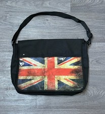 Sac bandoulière noir drapeau anglais UK - Neuf