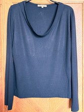 PULL OVER  NOIR NEUF L'ESPACE CASHMERE MODAL ELASTHANE  T. L