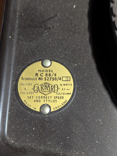 Vintage garrard 4 - vintage,