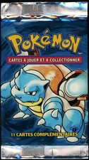 Booster vide Pokémon Tortank Edition 1 Set de base Français