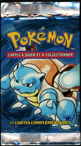 Booster vide pokémon tortank - vide,