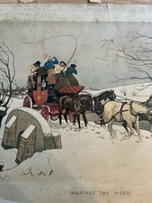 Tableau lithographie anglaise - tableau,