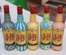 Lot de 5 bouteilles Blended Scotch whisky JB  70 cl vide collection