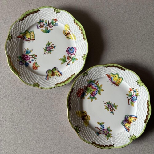 Herend victoria bouquet plate - victoria,