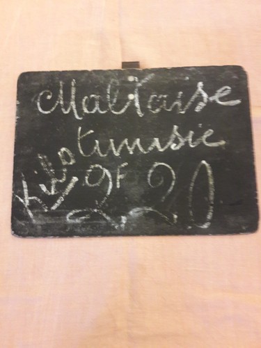 Ancien ecriteau marche - ancien, de
