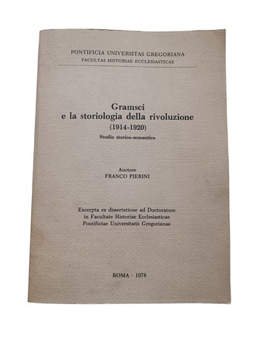 Gramsci storiologia de - la,