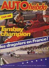 AUTO HEBDO n°232 11/09/1980