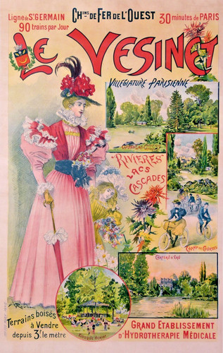 Affiche ancienne robida - affiche,