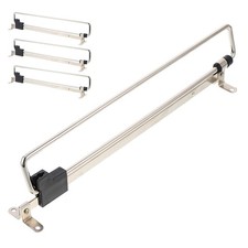  4 Pcs Tringle Penderie Extensible Dressing Escamotable Habits Extractible