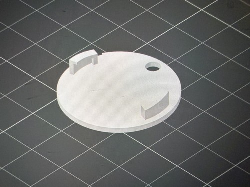 Capot arrière badge somfy - arrière,