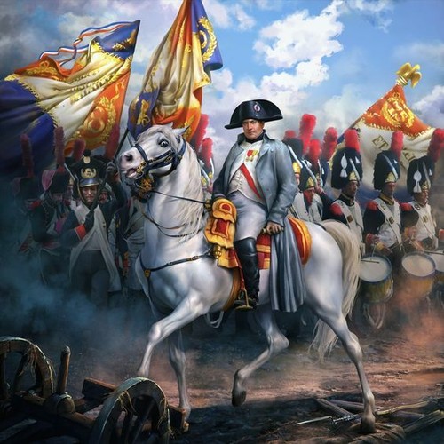 Toile tableaux napoléon - toile,