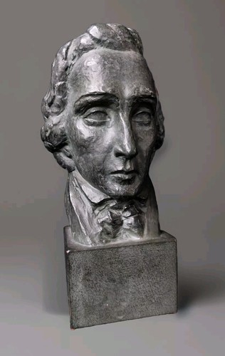 Sculpture terre cuite buste - terre,