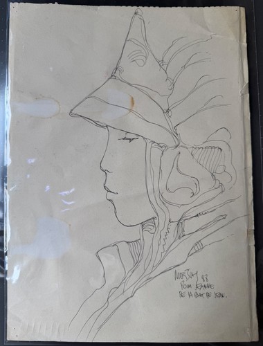 Moebius dessin original - moebius, "