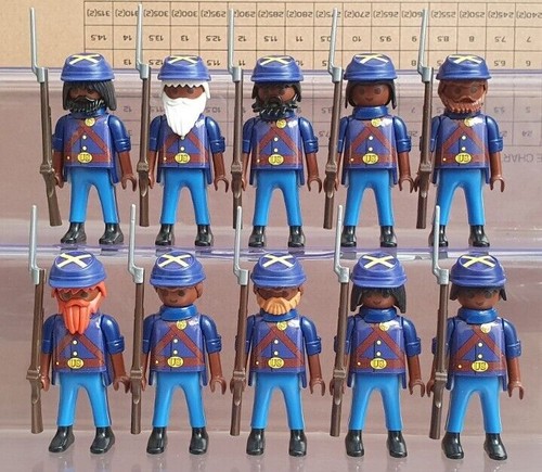 Playmobil soldats noirs - playmobil, 10