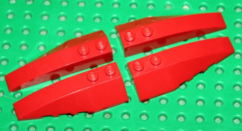 Lego star wars red - lego, 6x2