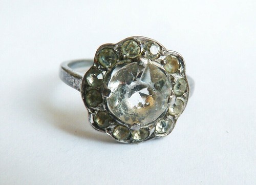 Bague ancienne argent massif - ,