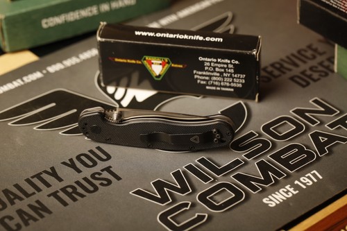 Ontario rat folding - folding, knife