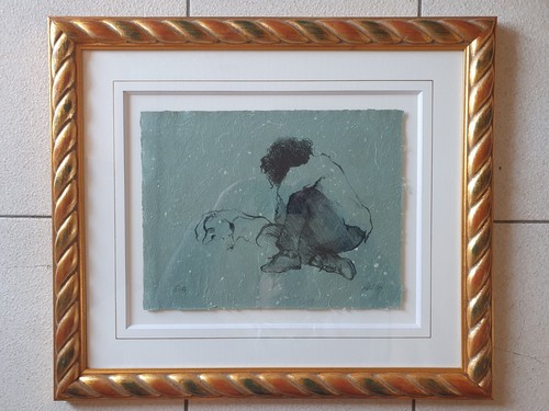 œuvre originale pierre risch - pierre,