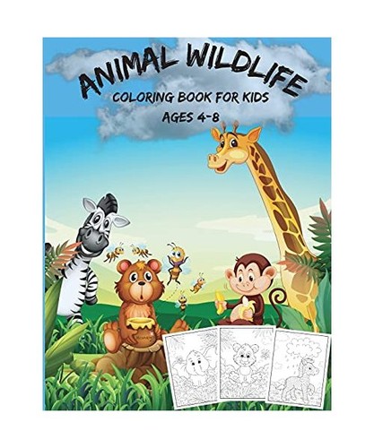 Animal wildlife coloring - wildlife, book
