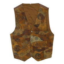 Hommes Veste Gilet Boutonné