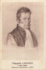 CP PORTRAIT LAENNEC DECOUVRE