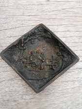 CENDRIER EN BRONZE BAS RELIEF
