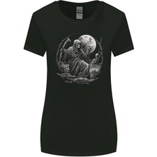 Faucheuse Avec Une Pleine Lune