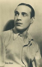 TINO ROSSI 1950s CARTE POSTALE