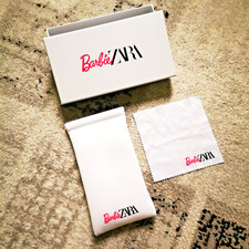 ⭐ ZARA Boîte et Pochette BARBIE Lunettes de Soleil Edition Limitée Collection ⭐