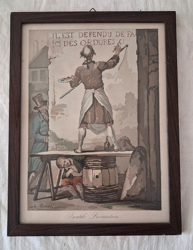 Gravure couleur carle - couleur,