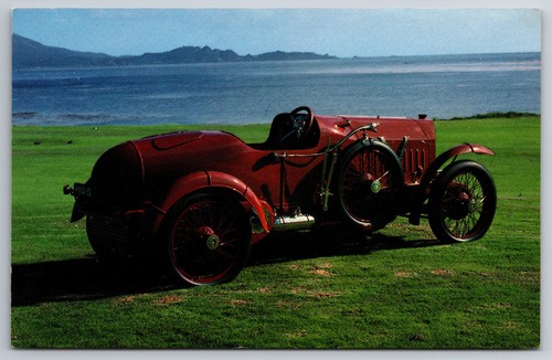 Vintage postcard car 1913 - vintage,
