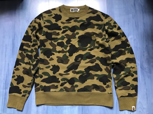 Bape 1st camo crewneck - camo,