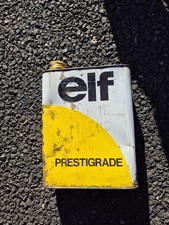 bidon d'huile ELF PRESTIGRADE