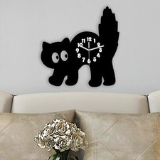 Horloge murale silencieuse en