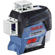 Bosch Professional GLL 3-80 C Laser à lignes Portée (max.): 120 m