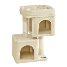 Arbre à chat tour de jeux 67 cm maison pour chatons jusqu’à 3 kg grande plate-f