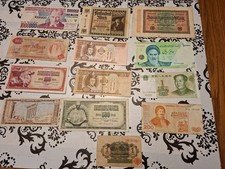 LOT de 25  BILLETS -PAYS DU